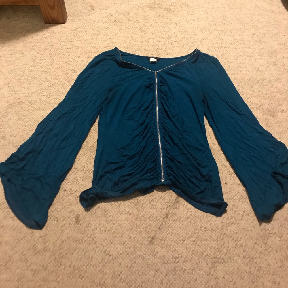 Zipper blouse